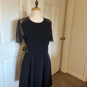 Jason Wu black dress.